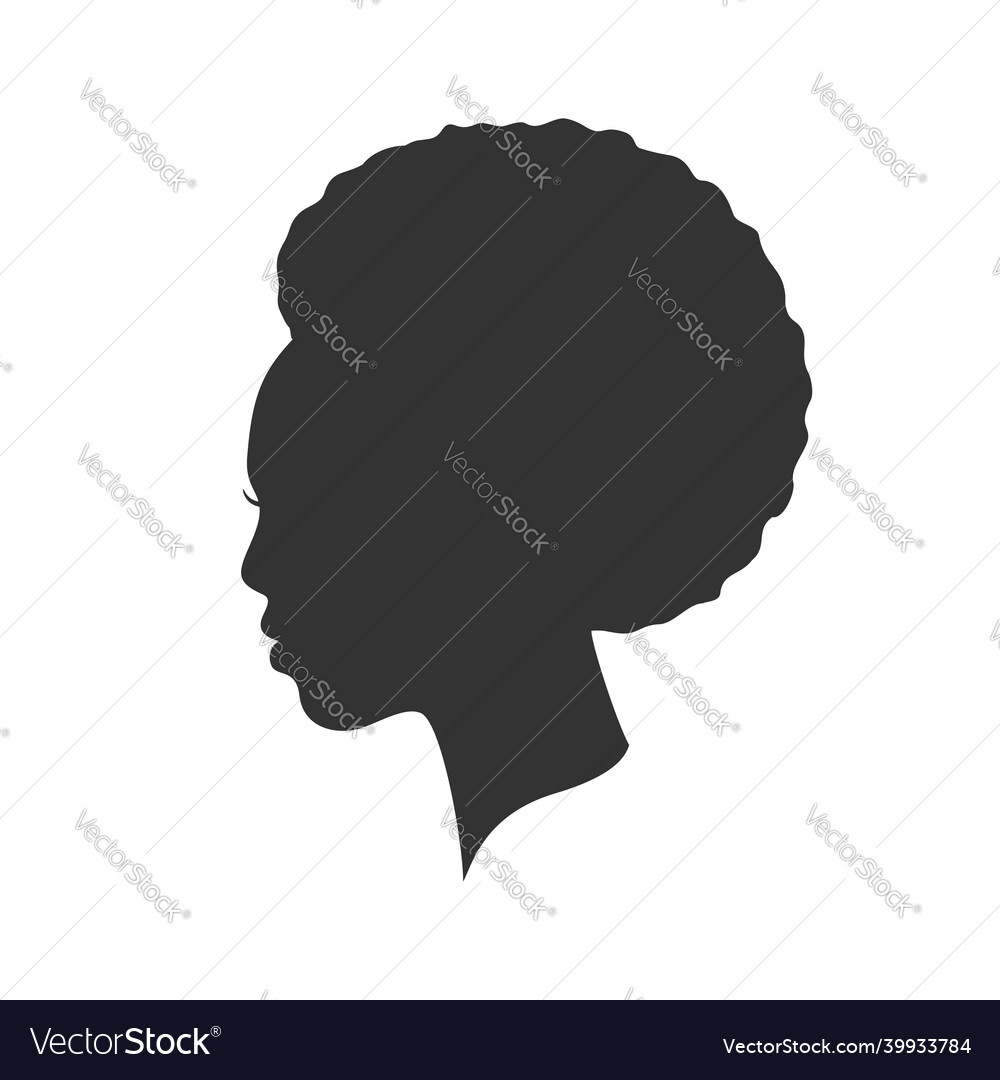 Woman profile vector image Woman profile
