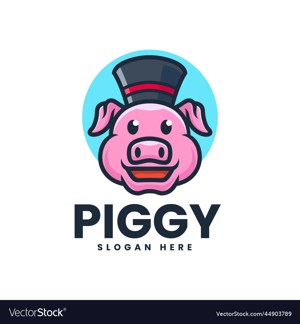 Piggy Royalty Free Vector Image - VectorStock