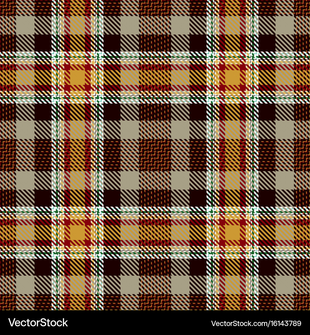 Tartan seamless pattern background Royalty Free Vector Image