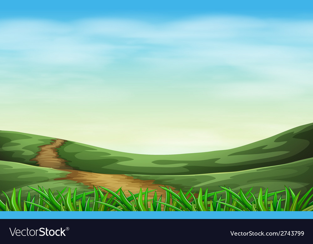 Green nature Royalty Free Vector Image - VectorStock