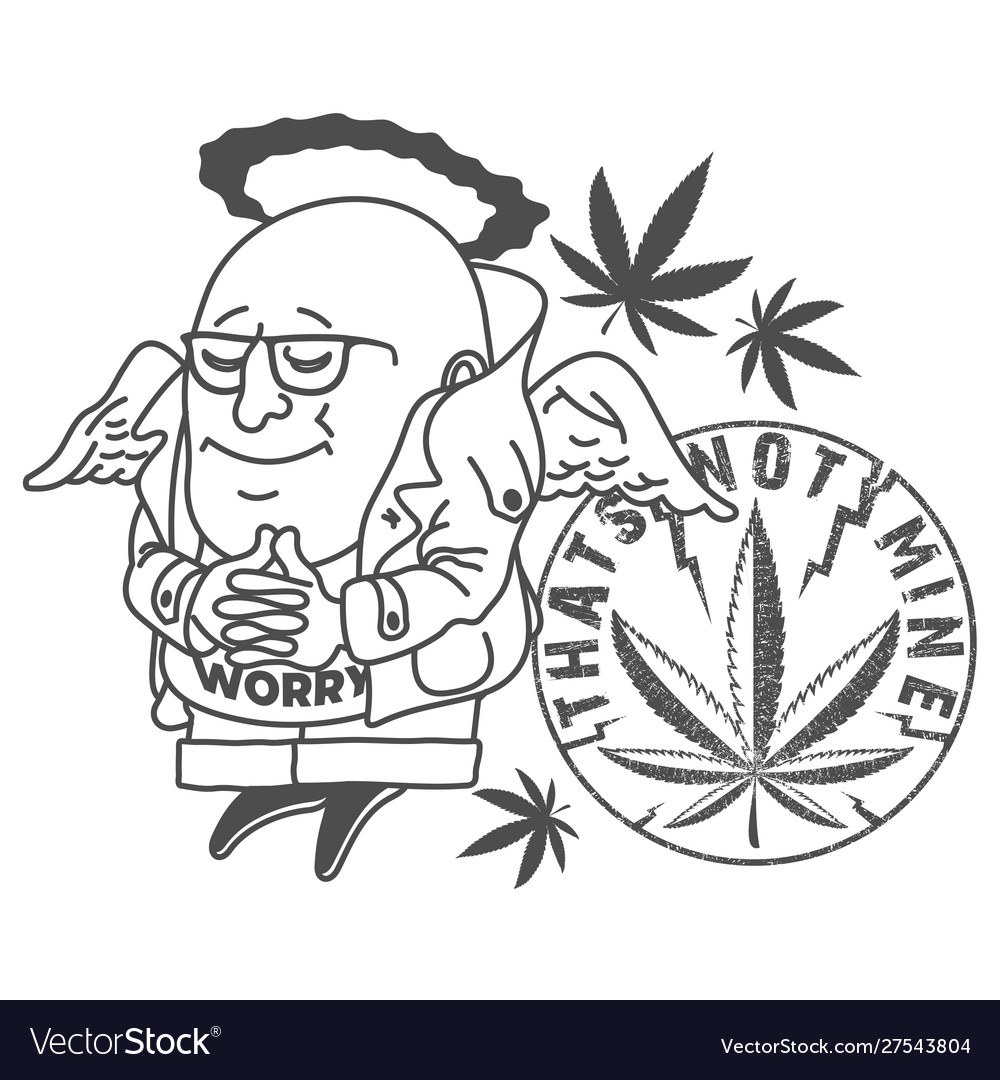 Cannabis leaves funny