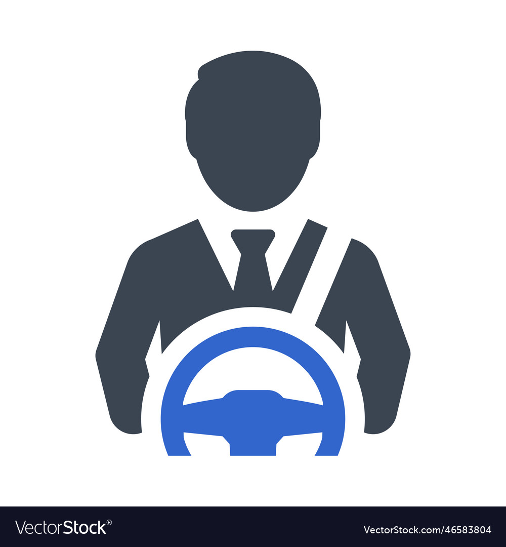 Car driver icon Royalty Free Vector Image - VectorStock