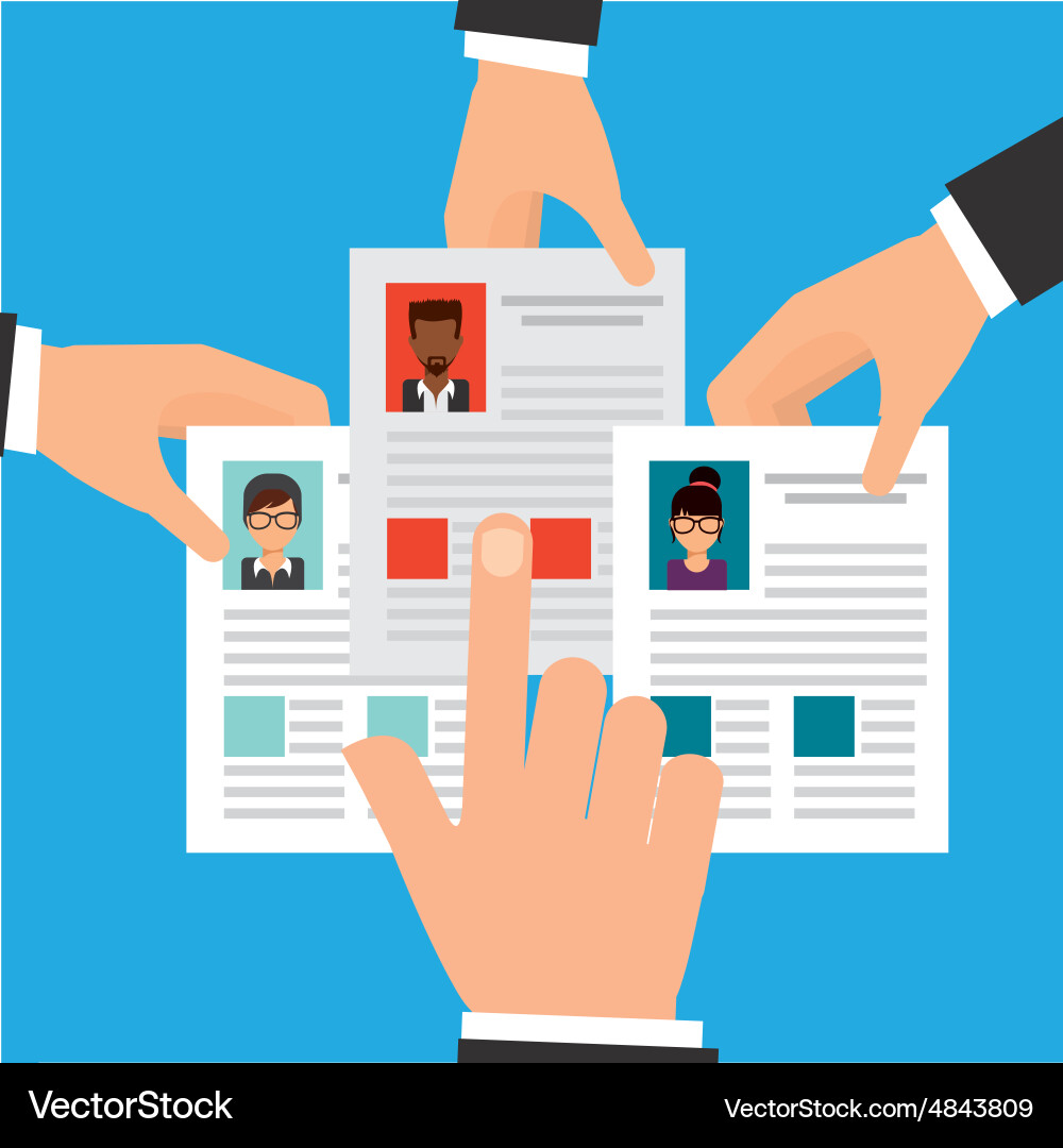 Jobs concept design Royalty Free Vector Image - VectorStock