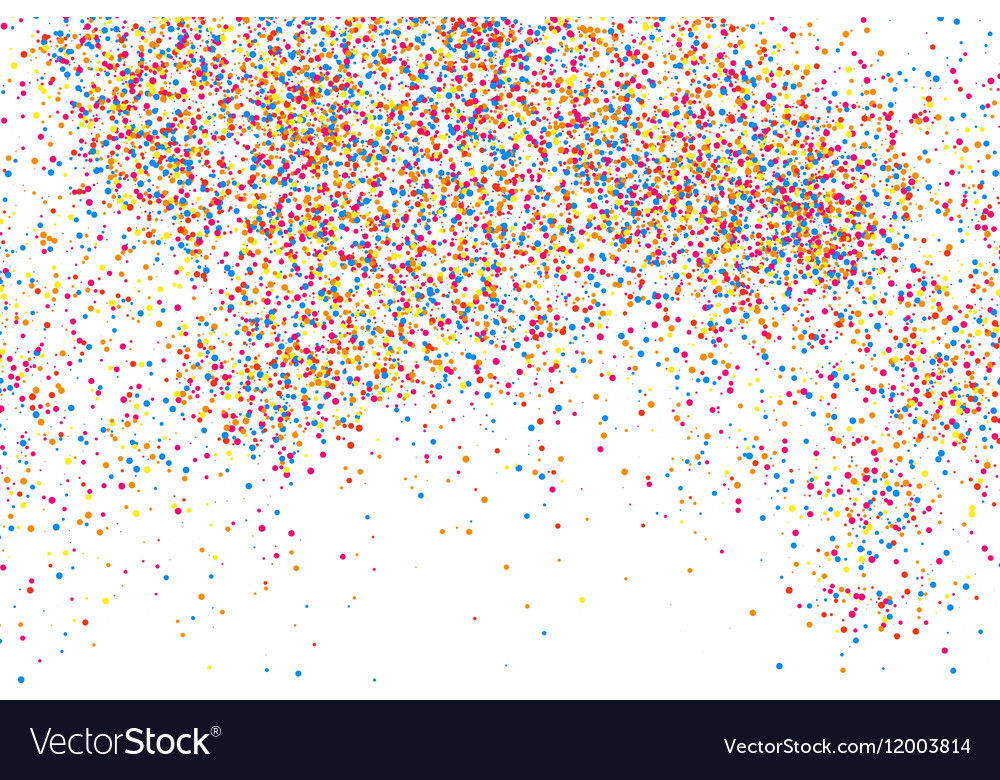 Confetti white rectangle Royalty Free Vector Image