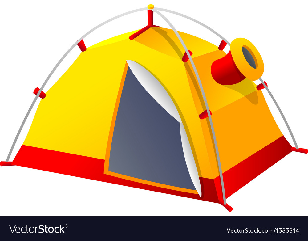 Icon tent Royalty Free Vector Image - VectorStock