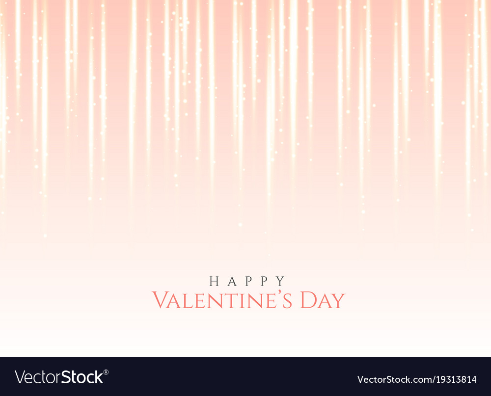 Pink light effect background for valentines day