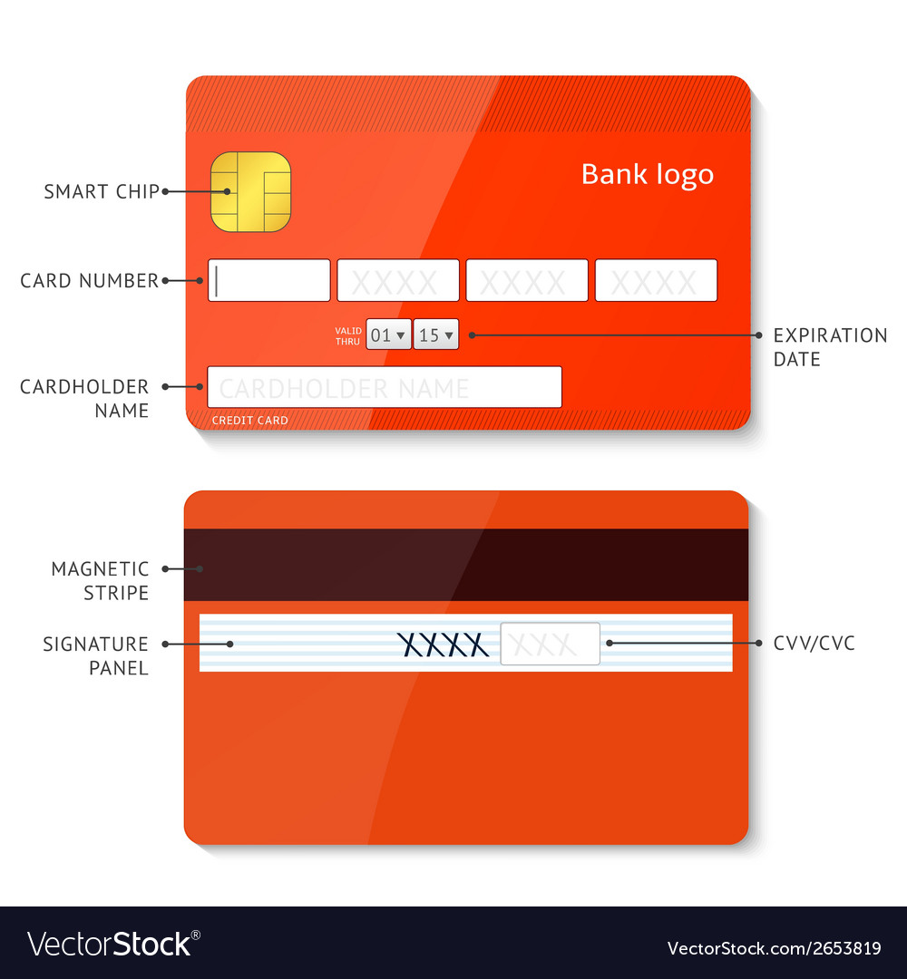 Credit Card Payment Royalty Free Vector Image Vectorstock
