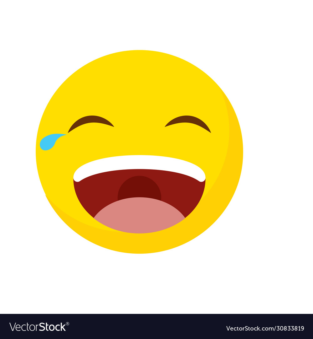 Isolated happy emoji icon