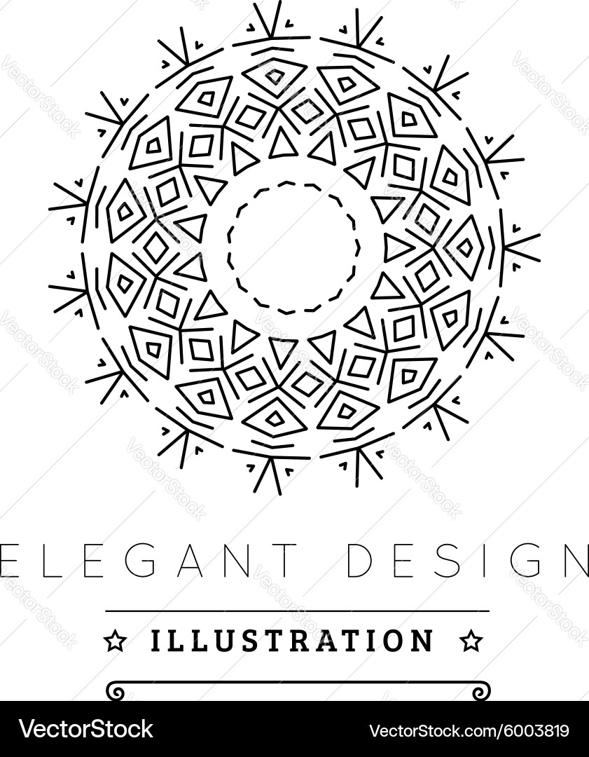 Logo template Royalty Free Vector Image - VectorStock