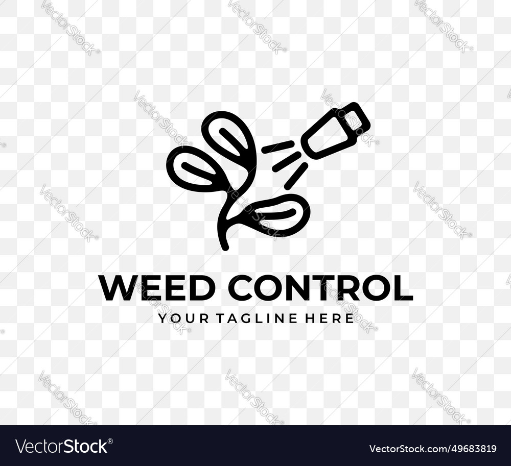 Weed control graphic design