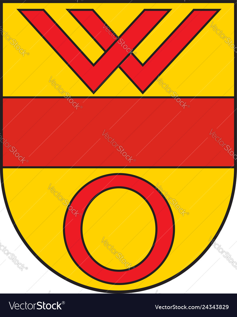 Coat of arms olfen in north rhine-westphalia