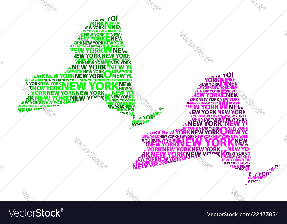 Map of new york state