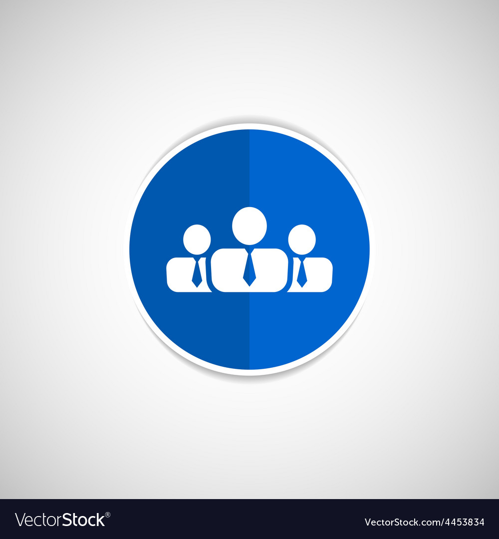 People icon business communication relationships