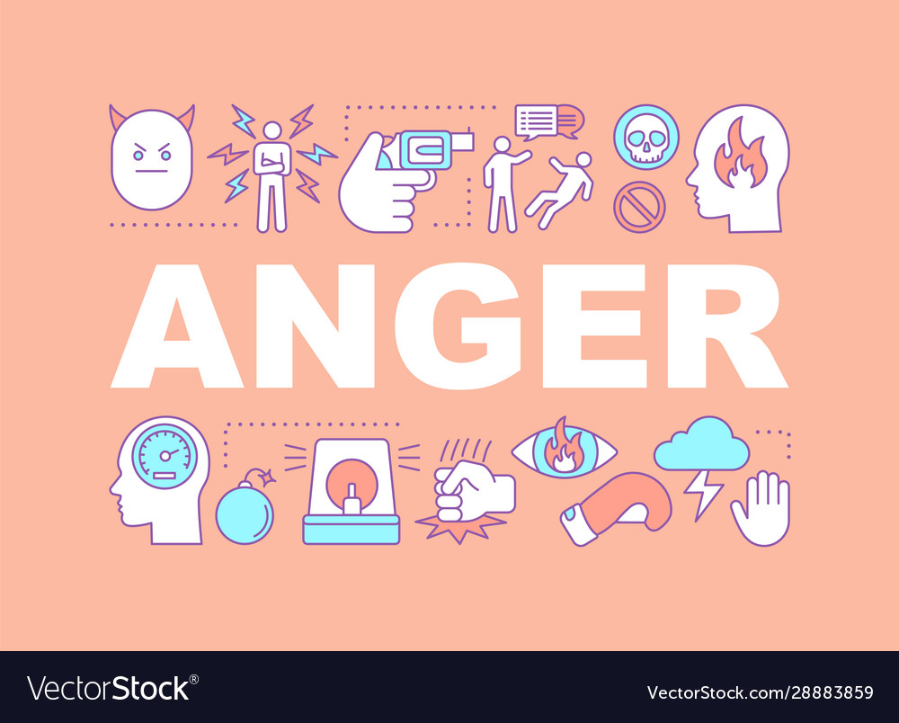 anger word