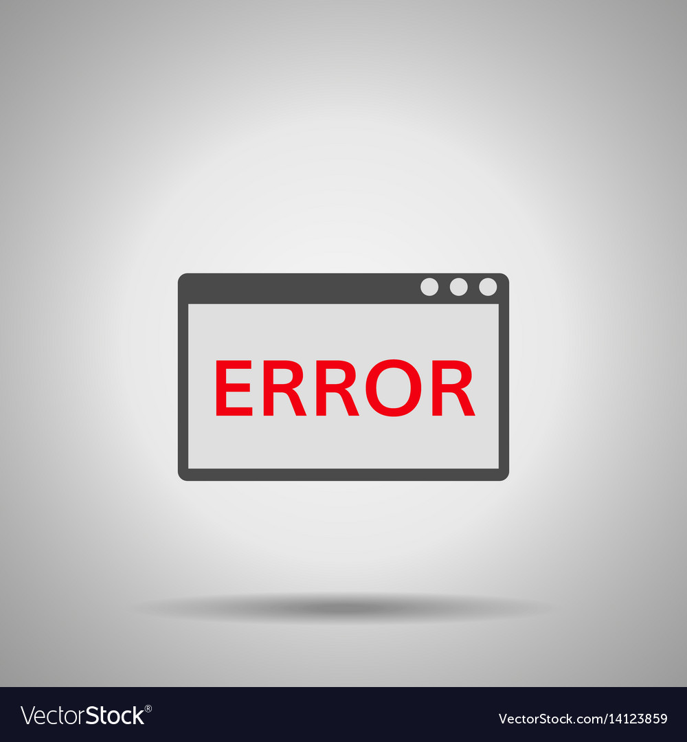 Window operating system error