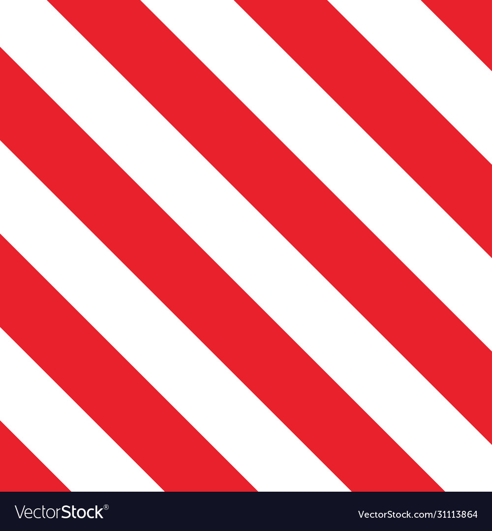 Caution board with diagonal stripes for banner