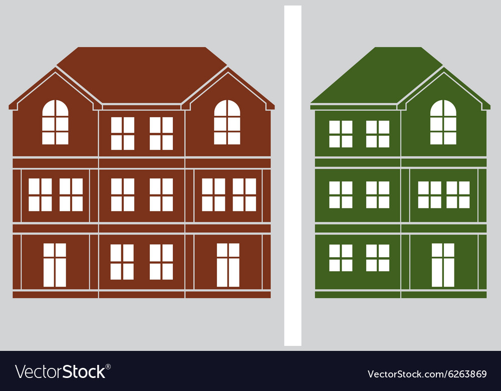 House icon2 Royalty Free Vector Image - VectorStock