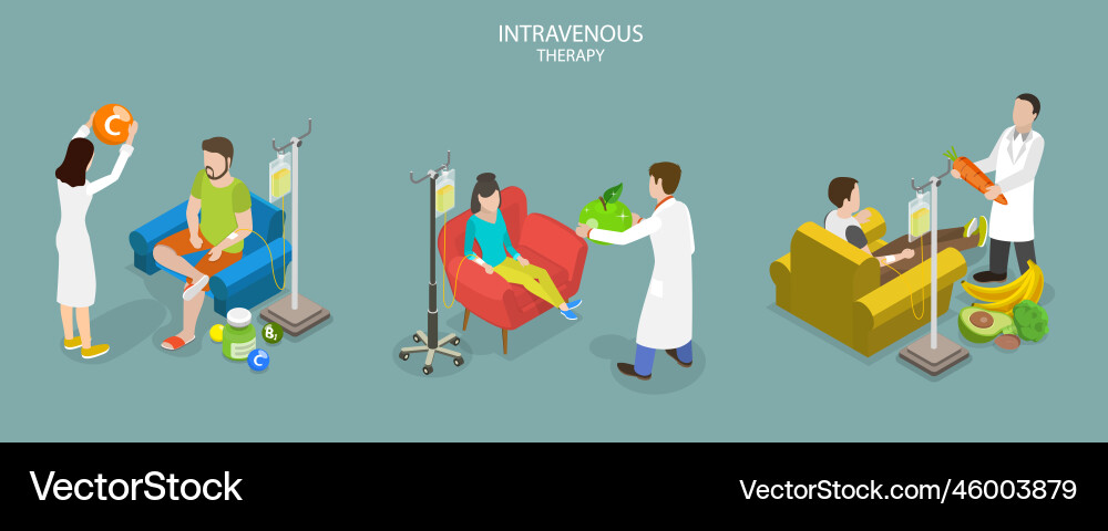3d isometric flat conceptual Royalty Free Vector Image