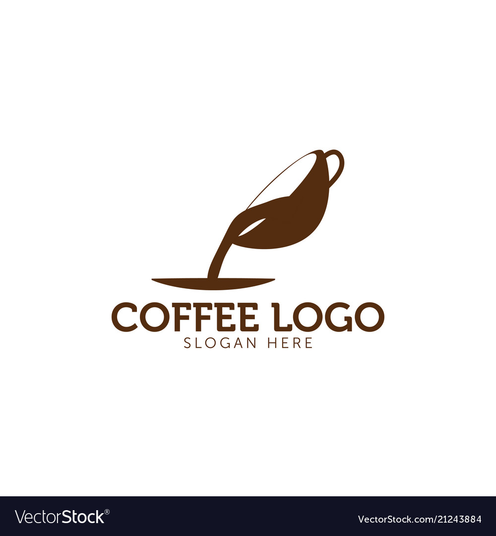 Kaffee Logo Symbol Vorlage