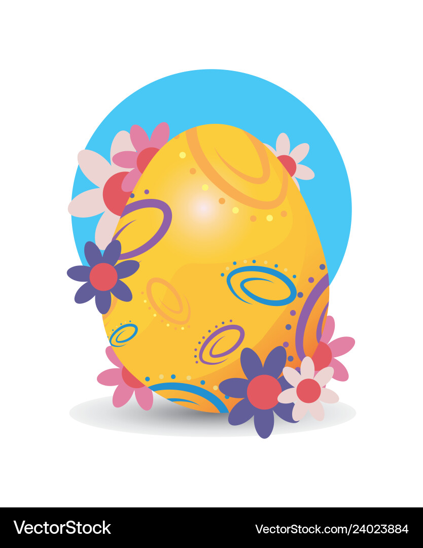 Happy easter card Royalty Free Vector Image - VectorStock