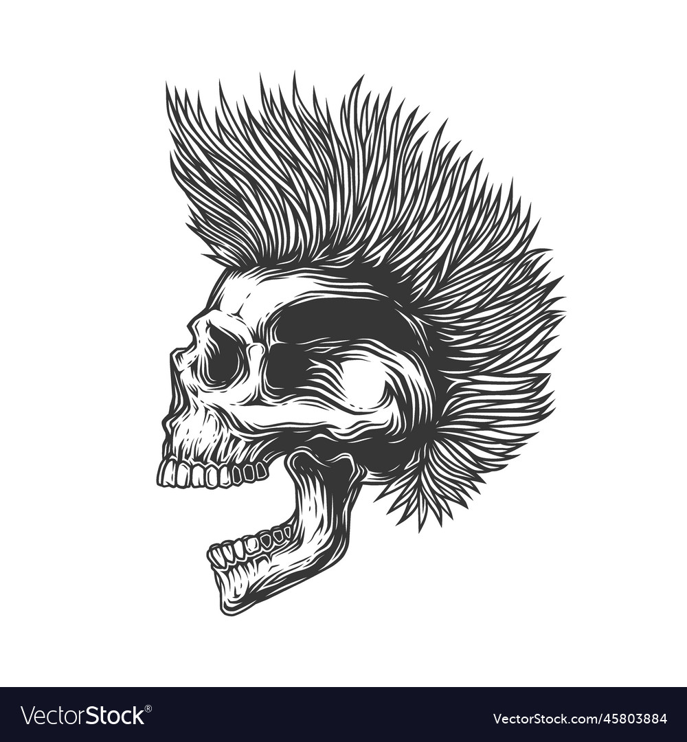 Punk rock Royalty Free Vector Image - VectorStock