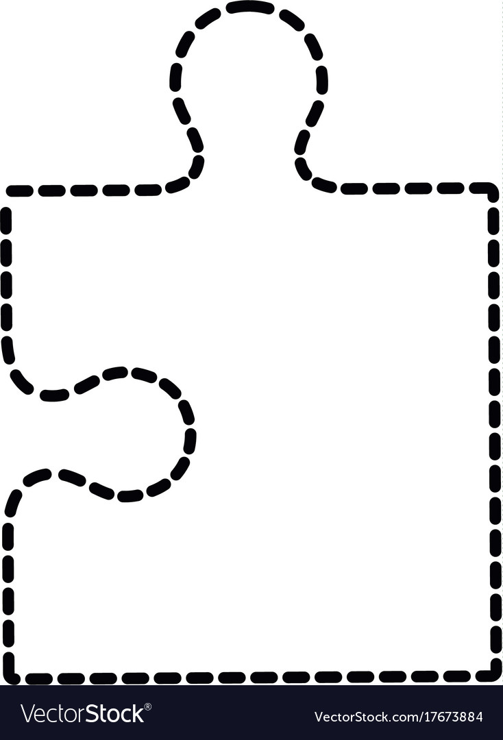Puzzle piece Royalty Free Vector Image - VectorStock