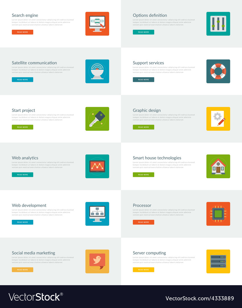 Website Headers Or Promotion Banners Templates And