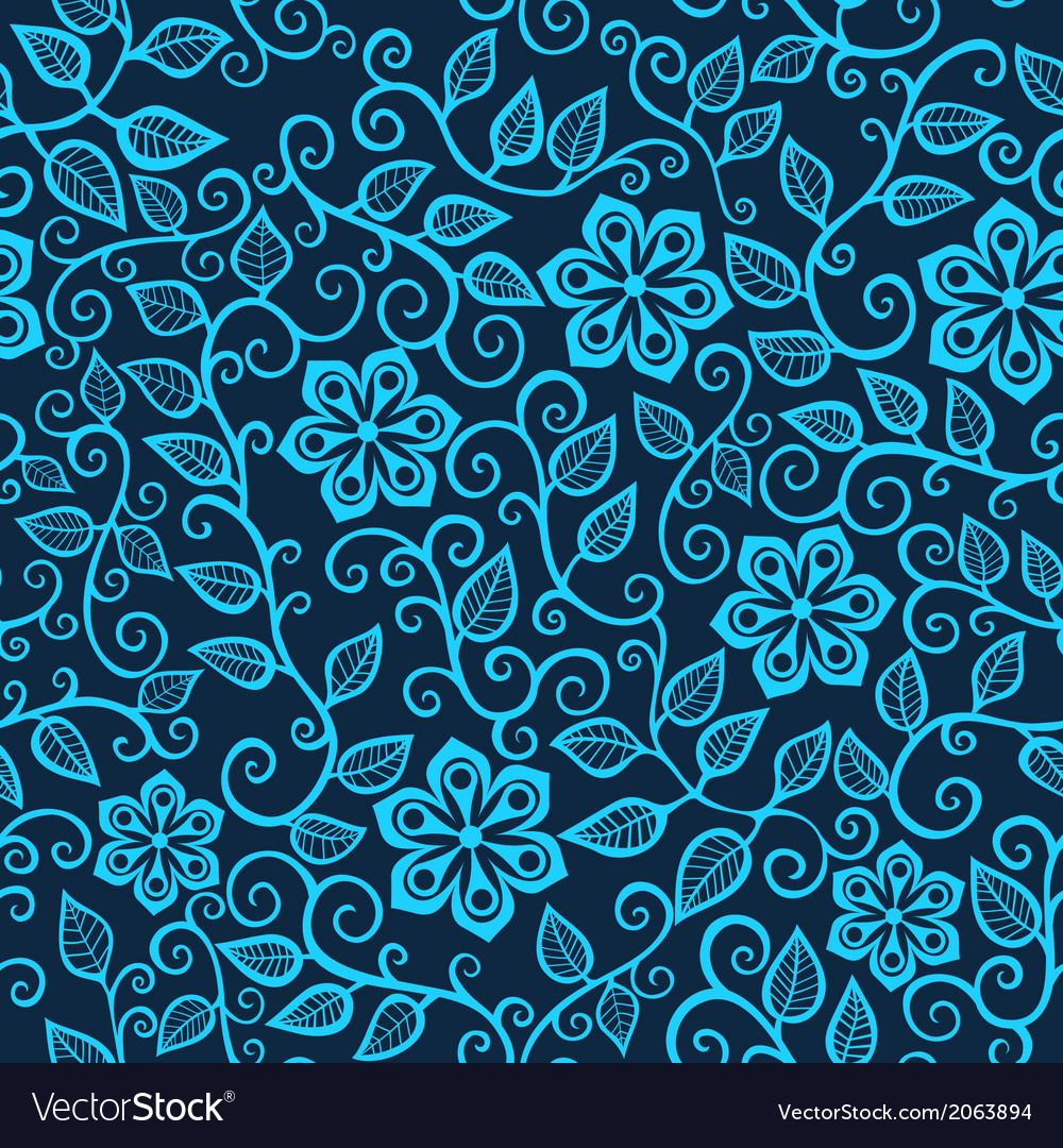 Seamless texture with flowers endless floral