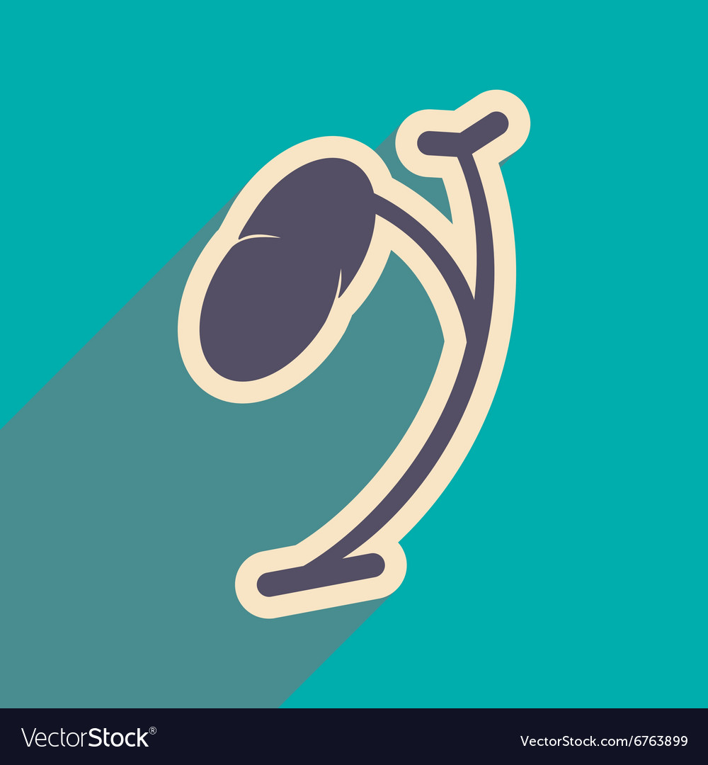 Icon of human spleen in flat style