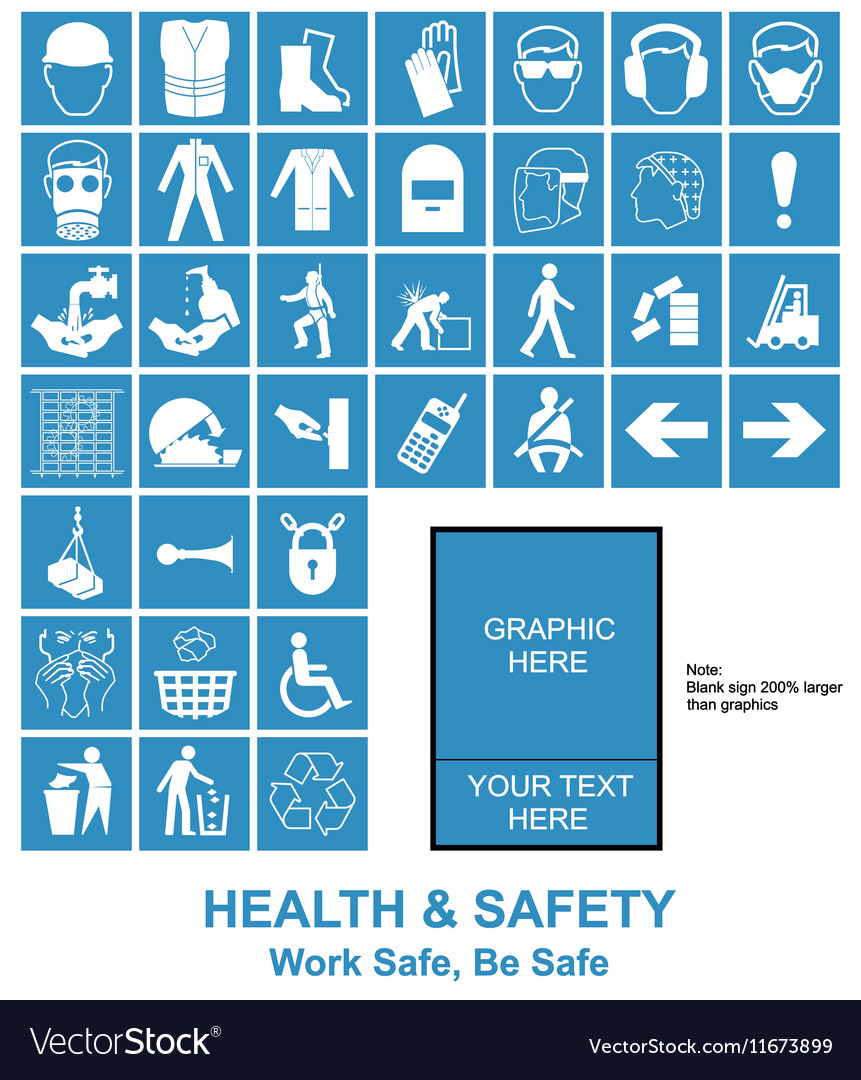 workplace health and safety signs