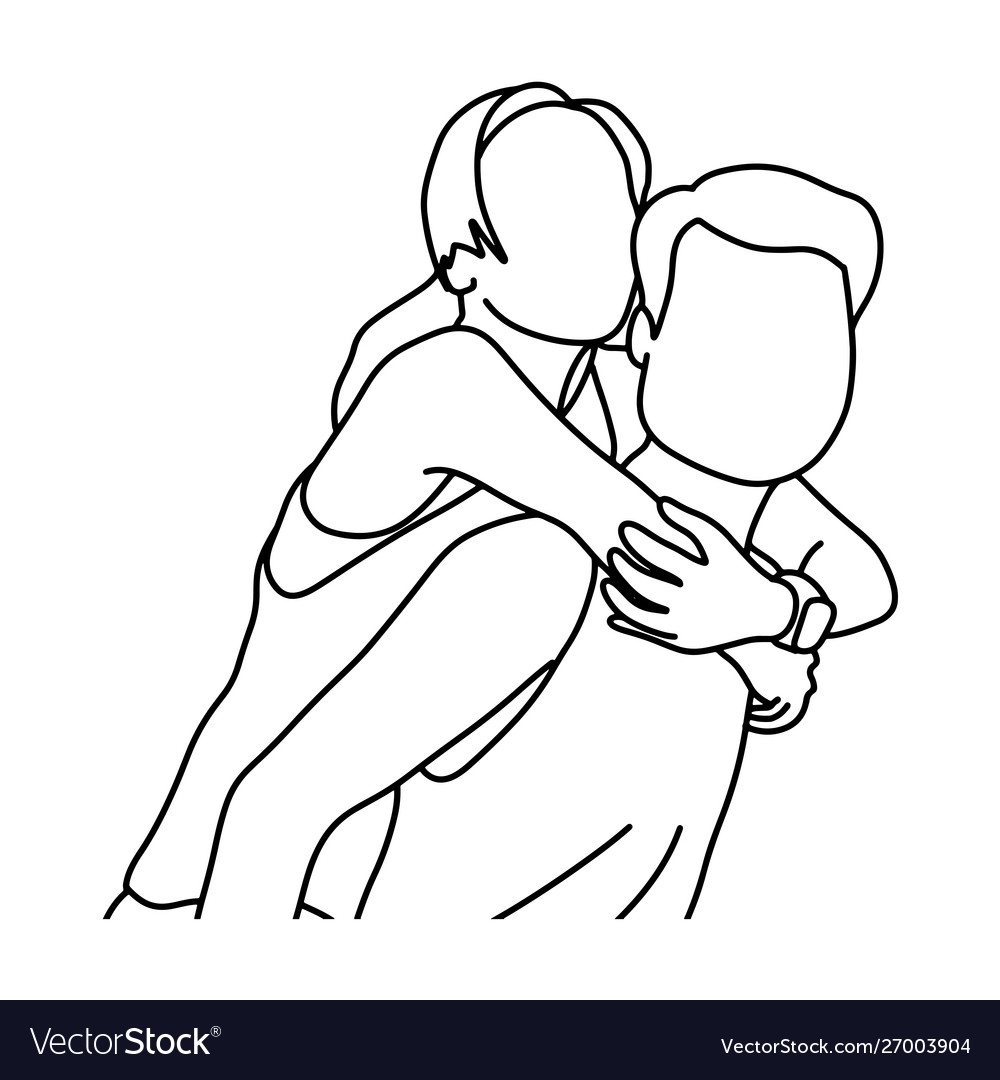 Piggyback Royalty Free Vector Image - VectorStock