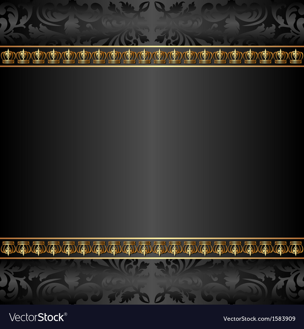 Black background Royalty Free Vector Image - VectorStock