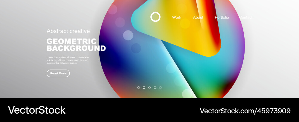 Overlapping geometric shapes background 3d shadow Vector Image