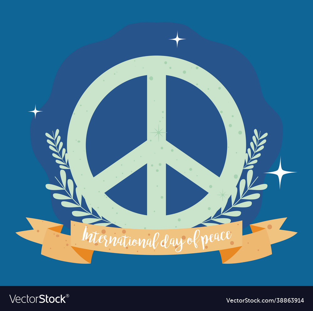 International day peace Royalty Free Vector Image