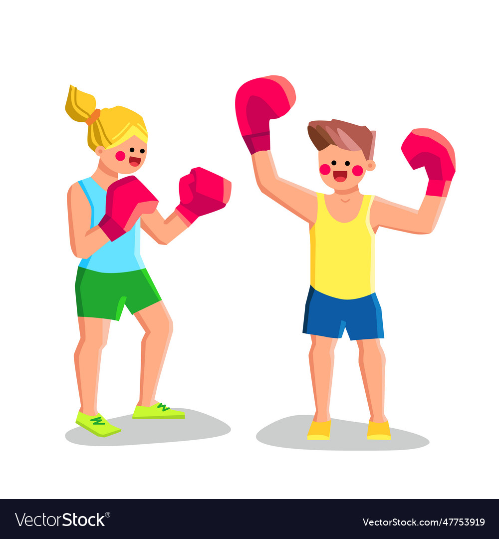 Sport boxing kid