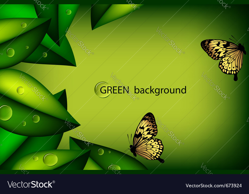Nature background Royalty Free Vector Image - VectorStock