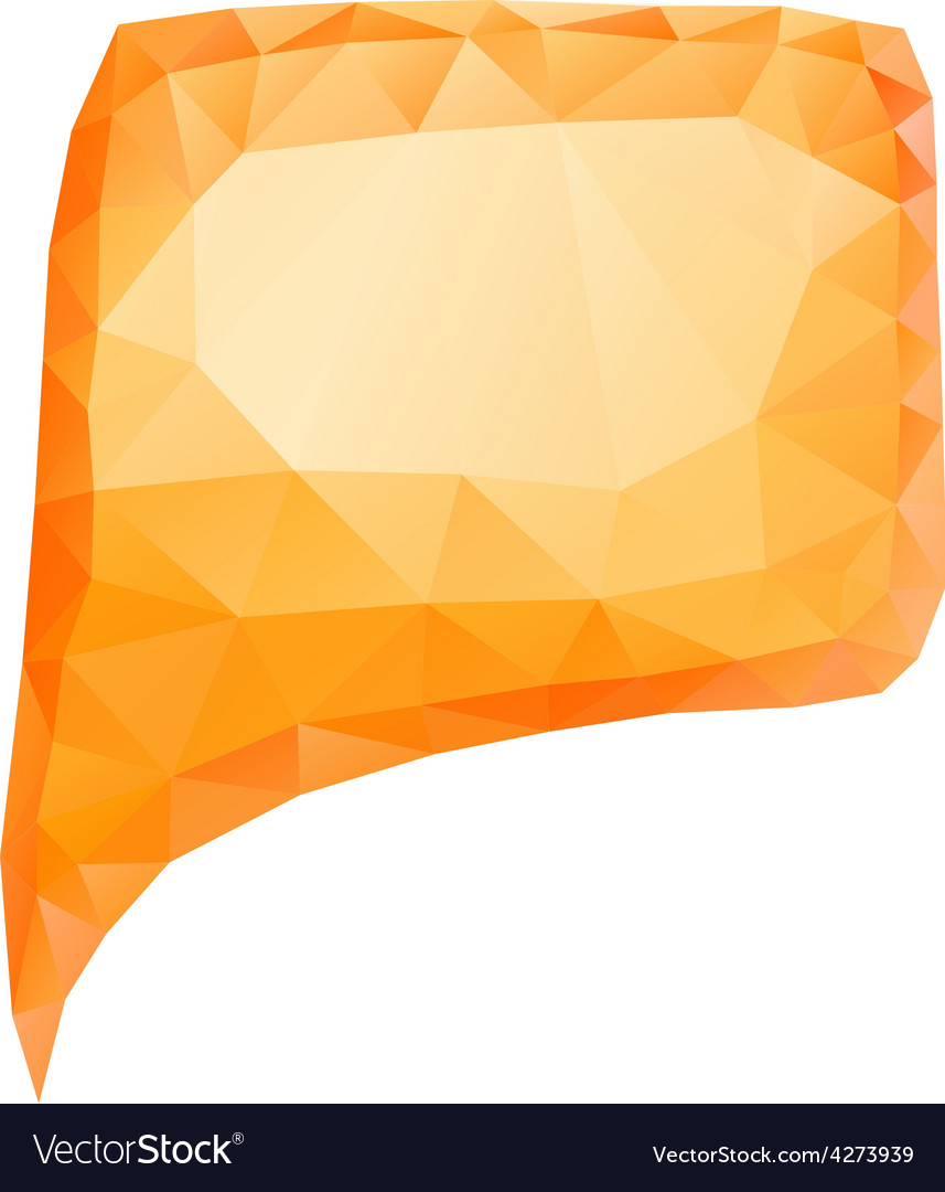 Orange bubble