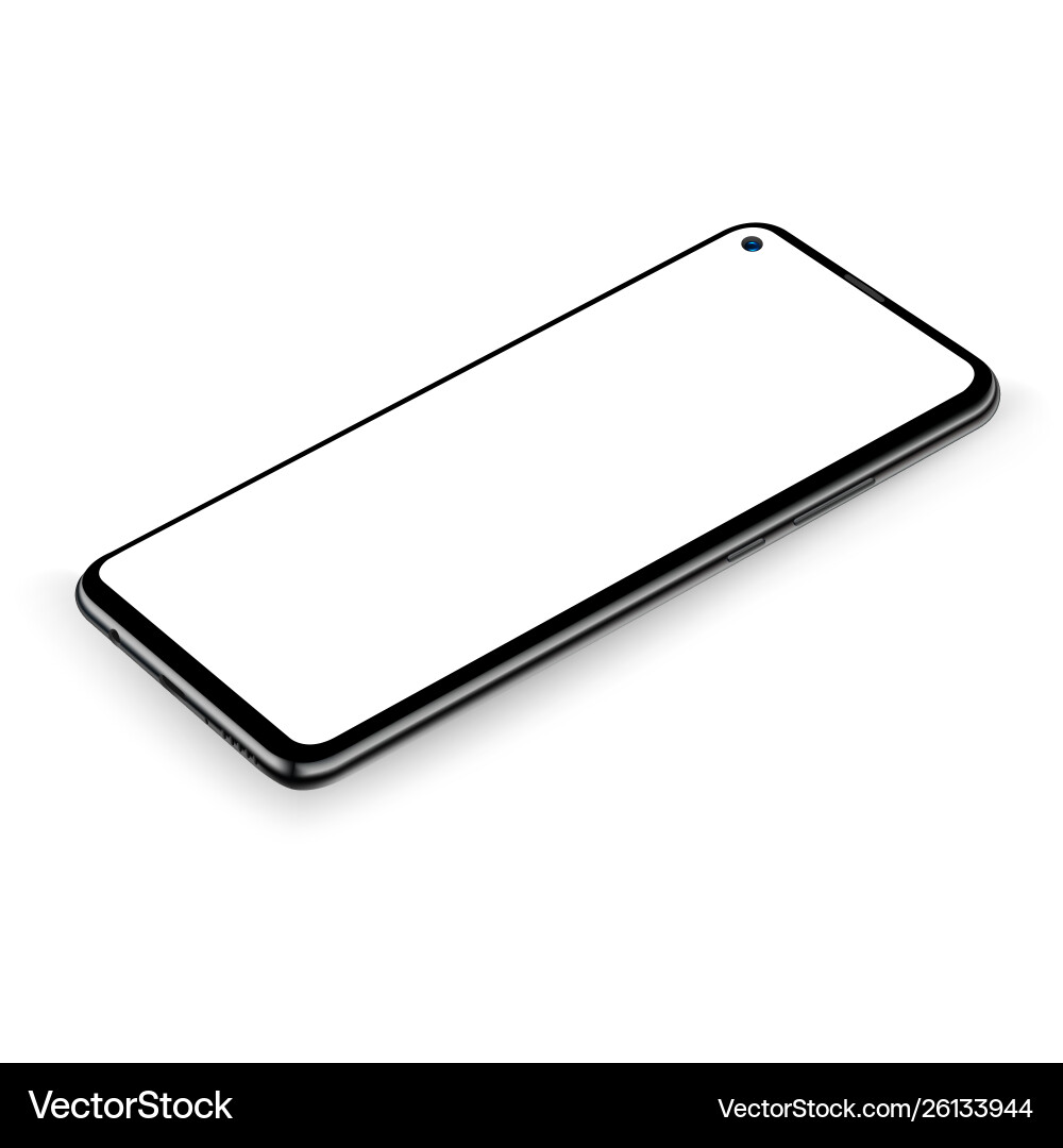 Smartphone mockup Royalty Free Vector Image - VectorStock