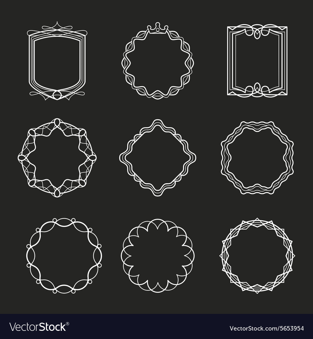 Outline frames