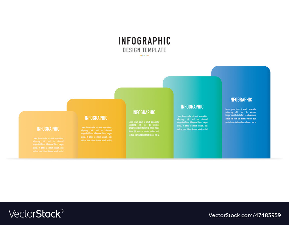 Rectangular infographic for business presentation