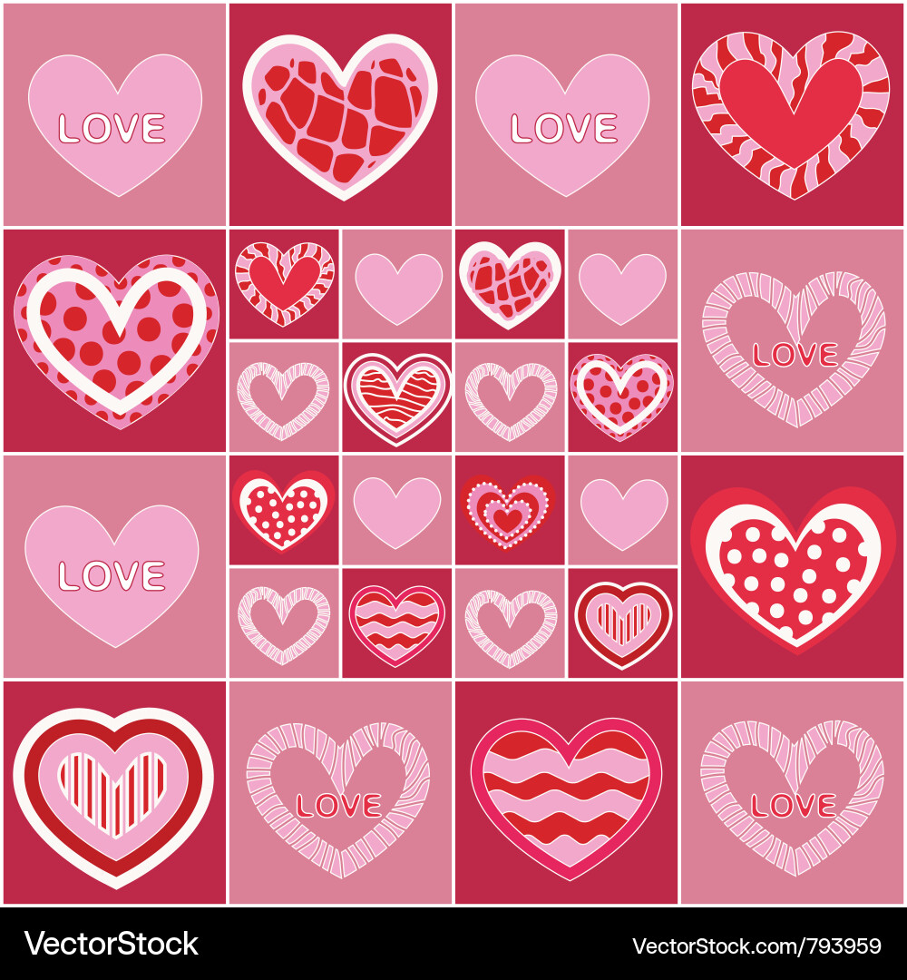 Red heart Royalty Free Vector Image - VectorStock