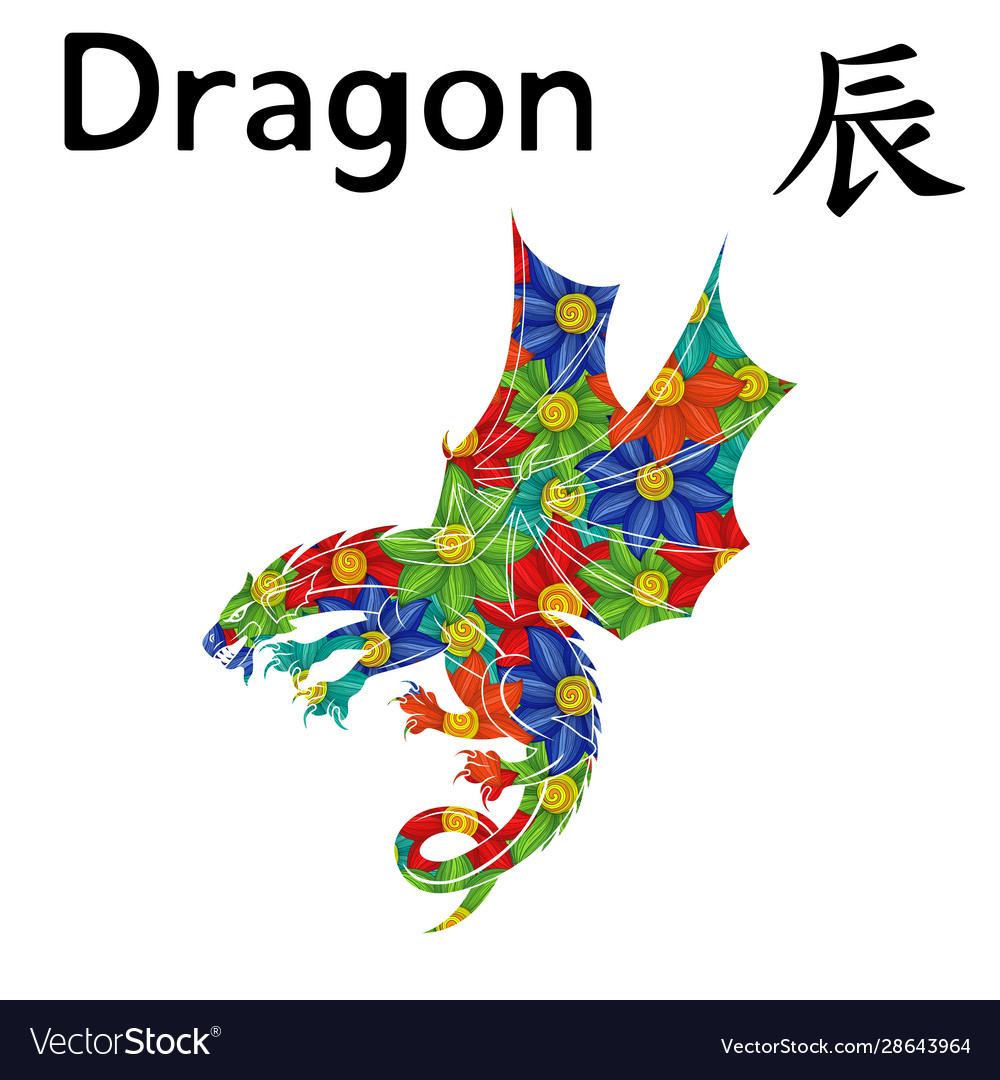 Eastern zodiac sign dragon