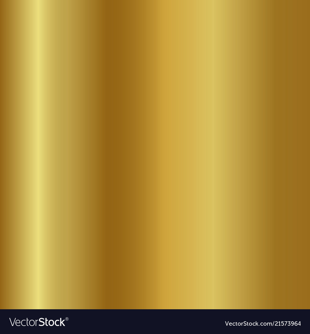 Gold Gradient Smooth Golden Gradient Image Vector Image