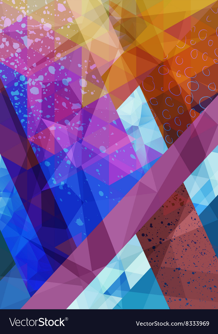 Abstract background geometric