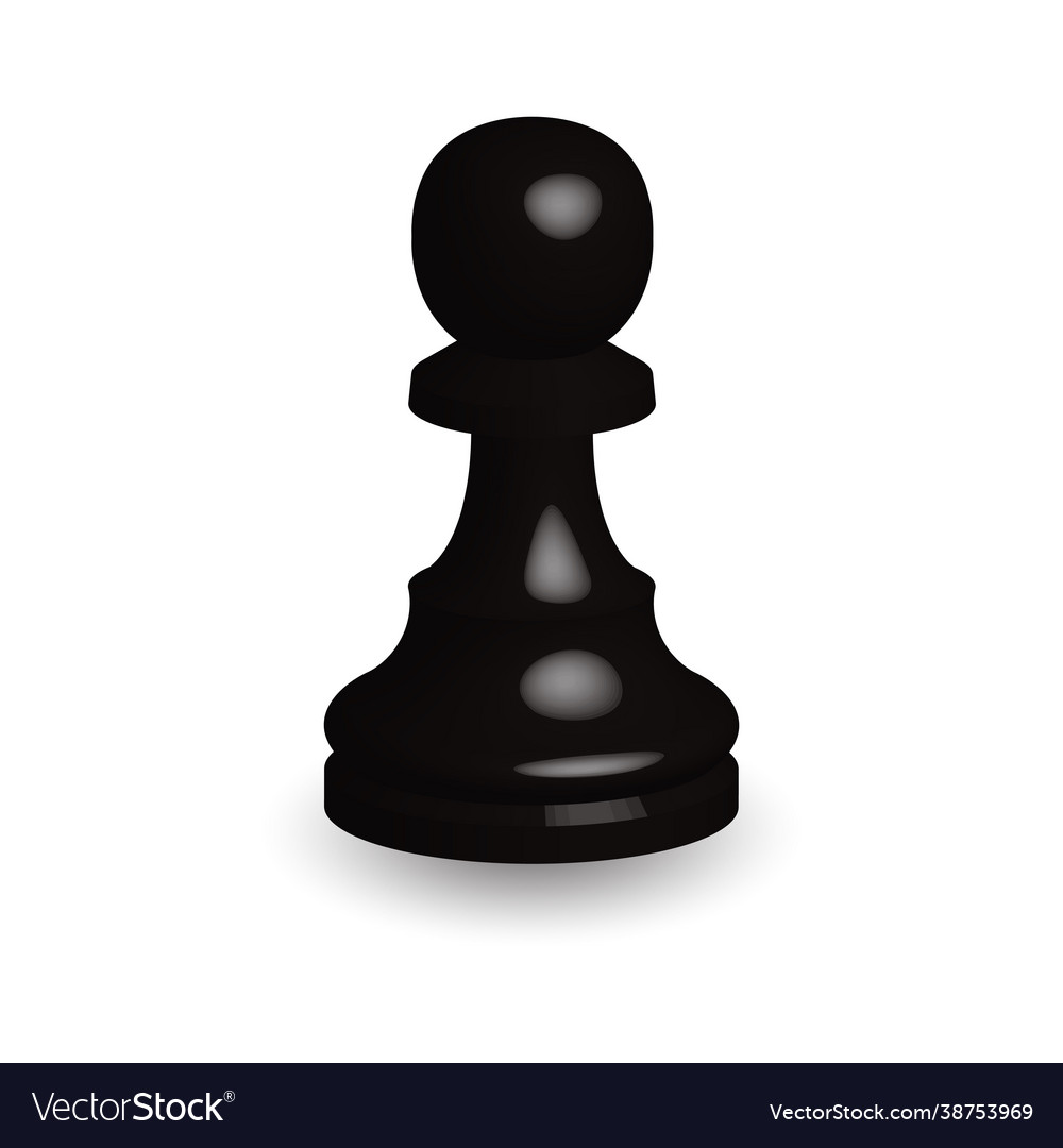 White chess piece king 3d on background Royalty Free Vector