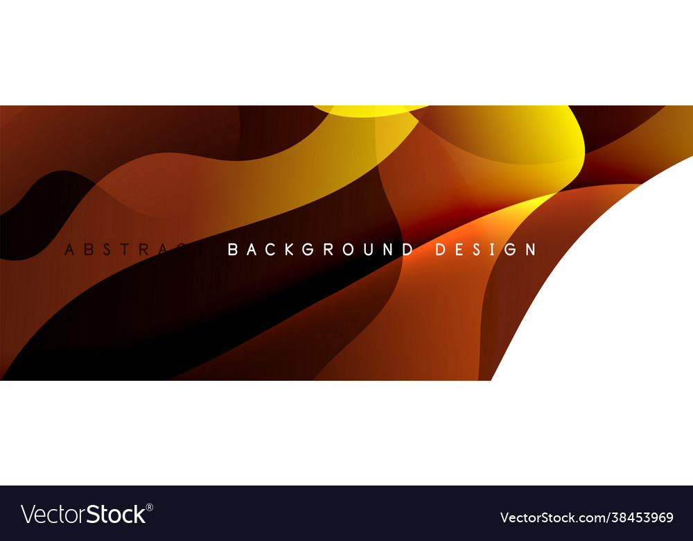 Trendy simple fluid color gradient abstract