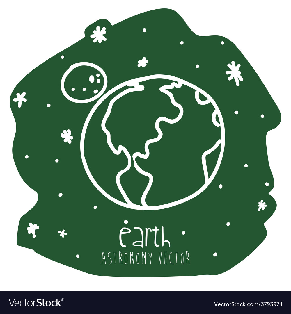 Earth drawn