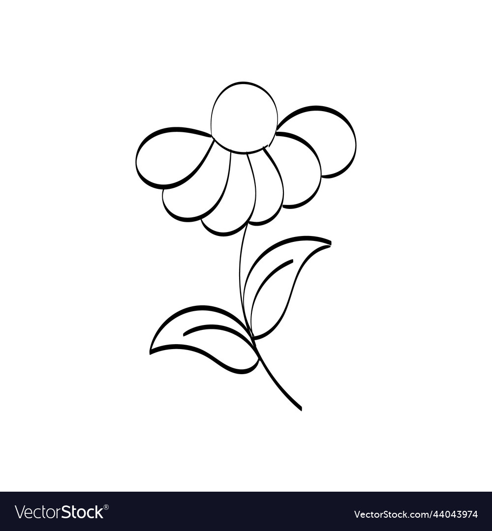 floral-art-flower-drawing-with-line-art-drawing-vector-graphics-with