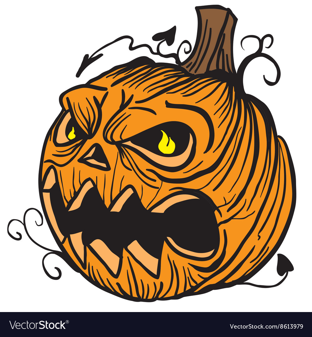 Pumpkin Head Svg