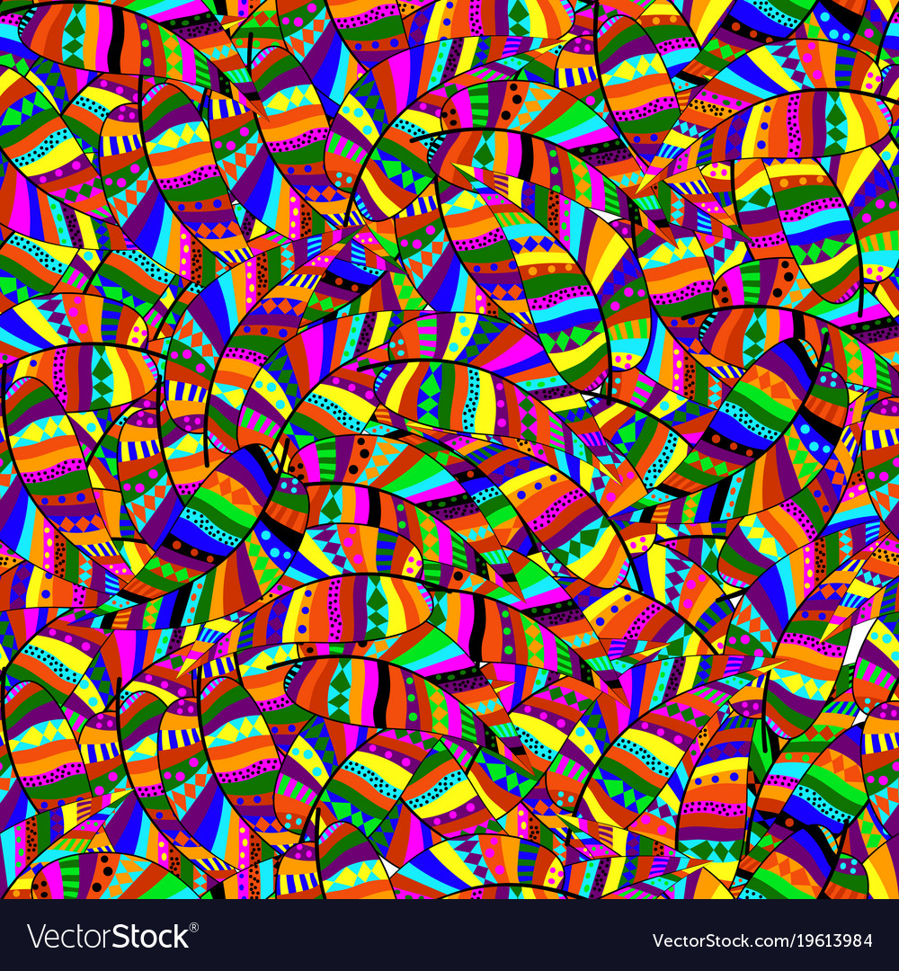 Abstract seamless pattern of multicolored motley l